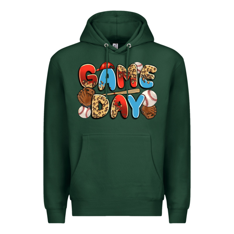 Game Day Baseball Premium Hoodie by JahusDesignShop | Teevron