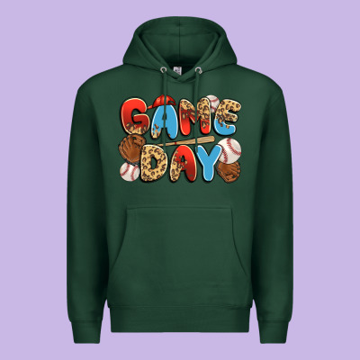Game Day Baseball Premium Hoodie Designed By Jahusdesignshop