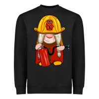 Black firefighter gnomes Heavyweight Sweatshirt - Artiststas