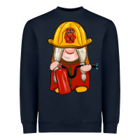 Navy firefighter gnomes Heavyweight Sweatshirt - Artiststas