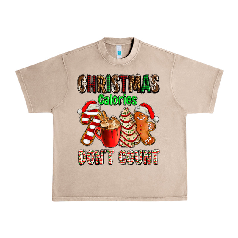 Christmas Calories Dont Count With  Christmas Tree Cake And Cookies Ad Urban Heavy Tee by AdoDesignShop | Teevron