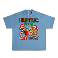Pebble Blue christmas calories dont count with  christmas tree cake and cookies ad Urban Heavy Tee - AdoDesignShop