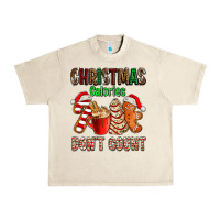 Sandshell christmas calories dont count with  christmas tree cake and cookies ad Urban Heavy Tee - AdoDesignShop