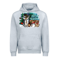 Heather Grey its freezin season Urban Hoodie - CowGirlArtShop