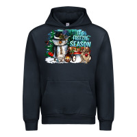 Navy its freezin season Urban Hoodie - CowGirlArtShop