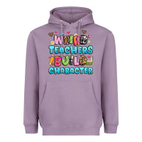 Lavender weird teachers build character Heavyweight Hoodie - Artiststas
