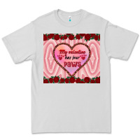 Dove Grey my valentine has four paws Premium Tee - RanaPortraitStore