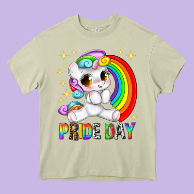 Pride Day Heavy Core Tee Designed By Texasbilliewilder