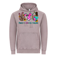Vintage Zinc peace love hair stylist Vintage Hoodie - AdoDesignShop