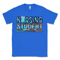 True Royal Nursing Student No Sleep No Money No Life Classic Tee - CowhideDigitalArt
