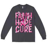 Smoke faith hope cure cancer Long Sleeve Tee - NancyCooperArtShop