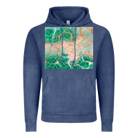 Vintage Denim green glitter Vintage Hoodie - JahusDesignShop