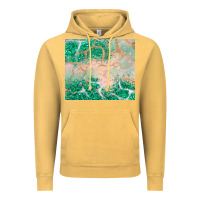 Vintage Mustard green glitter Vintage Hoodie - JahusDesignShop