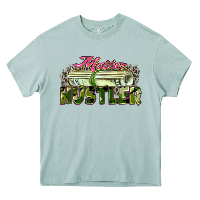 Mother Hustler Heavy Core Tee by Zillion Design Studio | Teevron