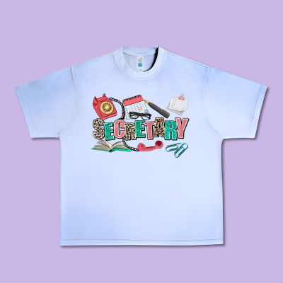 Secretary Urban Heavy Tee Designed By Adodesignshop