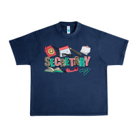 Navy secretary Urban Heavy Tee - AdoDesignShop