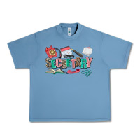 Pebble Blue secretary Urban Heavy Tee - AdoDesignShop