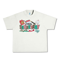 Pistachio secretary Urban Heavy Tee - AdoDesignShop