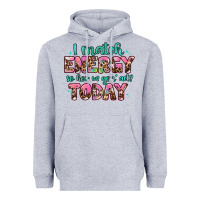 Heather Grey i match energy so how we gon' act Heavyweight Hoodie - Artiststas