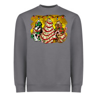 Storm christmas tree cake and christmas pattern ado Heavyweight Sweatshirt - AdoDesignShop