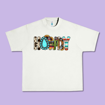Howdy Urban Heavy Tee Designed By Jahusdesignshop