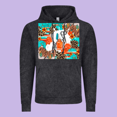Nail Artist Vintage Hoodie Designed By Adodesignshop
