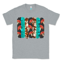 Heather Grey ladybug brushstrokes  2 Classic Tee - BarkalooDesign