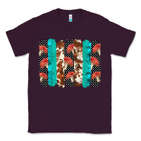 Plum ladybug brushstrokes  2 Classic Tee - BarkalooDesign