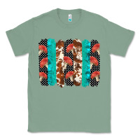 Sage ladybug brushstrokes  2 Classic Tee - BarkalooDesign