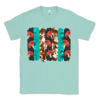 Seafoam ladybug brushstrokes  2 Classic Tee - BarkalooDesign
