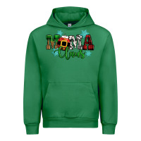 Emerald mama claus christmas Urban Hoodie - CowGirlArtShop