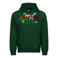 Forest Green mama claus christmas Urban Hoodie - CowGirlArtShop