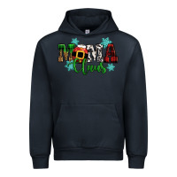 Navy mama claus christmas Urban Hoodie - CowGirlArtShop