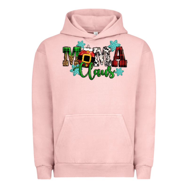 Mama Claus Christmas Urban Hoodie by CowGirlArtShop | Teevron