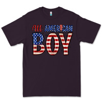 Plum all American boy Premium Tee - Zillion Design Studio