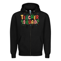 Black teacher squad Zipper Hoodie - MaliasSmallBusiness