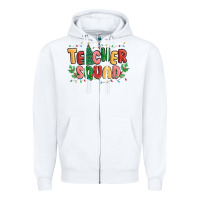 White teacher squad Zipper Hoodie - MaliasSmallBusiness