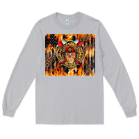 Moon Dust Firefighter Skull Long Sleeve Tee - LillyAllenDesigns