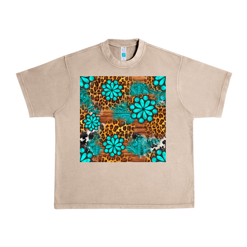 Leopard Gemstone Seamless Pattern Urban Heavy Tee by BundleAndBundleShop | Teevron