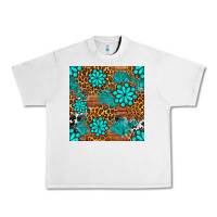 Lunar Rock leopard gemstone seamless pattern Urban Heavy Tee - BundleAndBundleShop