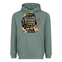 Sage black woman silhouette Heavyweight Hoodie - Artiststas