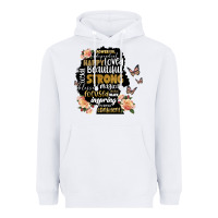 White black woman silhouette Heavyweight Hoodie - Artiststas