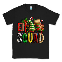 Black elf squad with elf hat and socks Classic Tee - AdoDesignShop