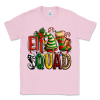 Bubblegum Pink elf squad with elf hat and socks Classic Tee - AdoDesignShop