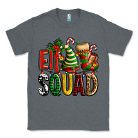 Charcoal Heather elf squad with elf hat and socks Classic Tee - AdoDesignShop