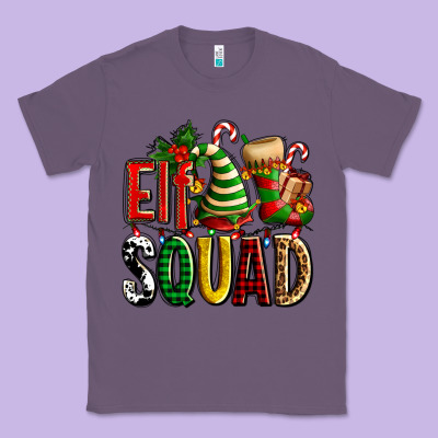 Elf Squad With Elf Hat And Socks Classic Tee Designed By Adodesignshop