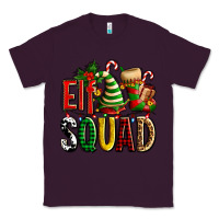 Plum elf squad with elf hat and socks Classic Tee - AdoDesignShop