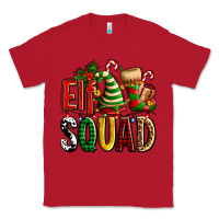 Red elf squad with elf hat and socks Classic Tee - AdoDesignShop