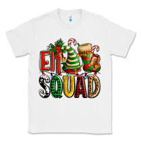 White elf squad with elf hat and socks Classic Tee - AdoDesignShop
