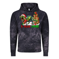 Cloud Black T- Rex X-Mas Mood Vintage Hoodie - RanaPortraitStore